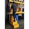 Vestil Polyethylene Step Stool, Yellow, 3 Step, 3 Steps, 28.5 Overall Height, Polyethylene, Yellow VST-3-Y - alternate 3